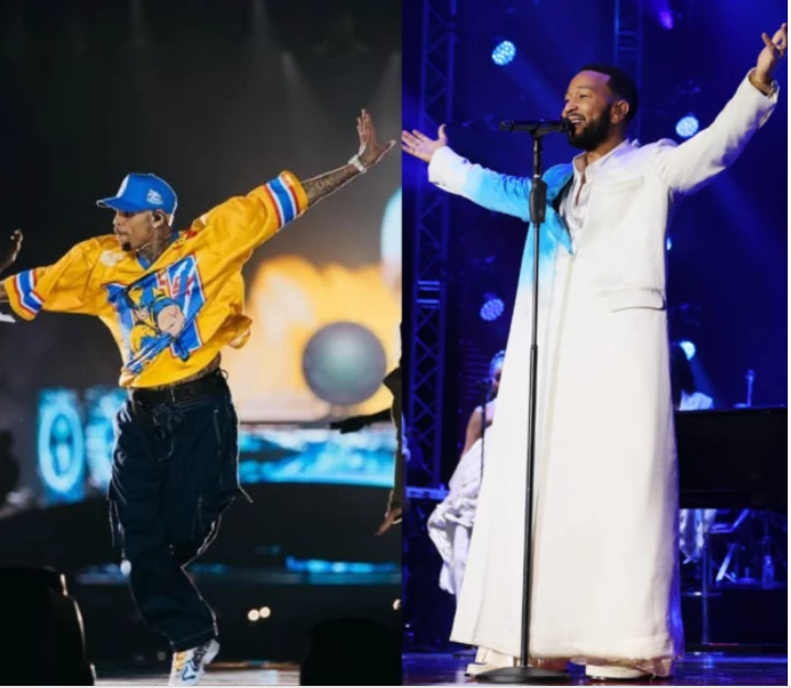 Chris Brown and Kendrick Lamar performing in sold-out concerts in Rwanda and South Africa, as Kenya struggles to attract global music stars.