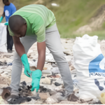 People scavenging plastic waste at Nairobi’s Dandora dumpsite