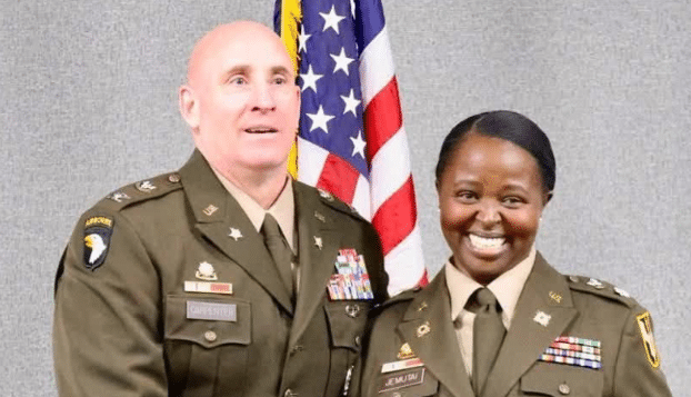 Kenyan-born Silvia Jemutai promoted to Lieutenant Colonel in U.S. Army