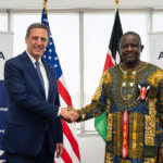 US and Kenyan officials sign the $2.5 billion health cooperation agreement in Washington.